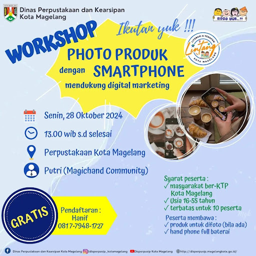 Flayer 📅 Pelatihan Photo Produk